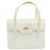 Borsa a mano GUCCI in pelle bianca e oro Auth 154583 Bianco D'oro - vista 13