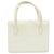 Borsa a mano GUCCI in pelle bianca e oro Auth 154583 Bianco D'oro - vista 2