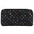 LOUIS VUITTON Monogram Multicolor Zippy Wallet Black M60243 LV Auth BA8385 - view 2