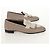 Hermès HERMES Mokassin Royale Schuhe Leder Beige Auth BA7957M - Ansicht 4