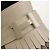 Hermès HERMES Mokassin Royale Schuhe Leder Beige Auth BA7957M - Ansicht 8