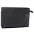 LOUIS VUITTON Pochette Uomo Epi Borsa a Clutch Nera M52522 LV Auth BA8471 Nero