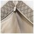 Gucci Borsa Tote GG Supreme in PVC beige argento 211137 Auth bs30938 - vista 20