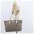 Gucci Borsa Tote GG Supreme in PVC beige argento 211137 Auth bs30938 - vista 24