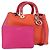 Borsa a Mano Christian Dior Diorissimo in Pelle 2way Arancione Oro Auth bs30974