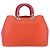 Borsa a Mano Christian Dior Diorissimo in Pelle 2way Arancione Oro Auth bs30974 - vista 3