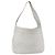 Autre Marque Borsa a Spalla in Pelle Bianca e Argento INTRECCIATO di BOTTEGA VENETA Auth bs30958 Bianco