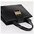 Borsa a mano Vala in pelle nera e oro Salvatore Ferragamo Auth BA7667 Nero D'oro - vista 6