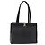 Borsa Tote Vala in pelle nera e oro Auth BA7676 di Salvatore Ferragamo Nero D'oro