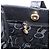 Borsa Tote Vala in pelle nera e oro Auth BA7676 di Salvatore Ferragamo Nero D'oro - vista 20