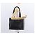 Borsa Tote Vala in pelle nera e oro Auth BA7676 di Salvatore Ferragamo Nero D'oro - vista 22