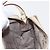 Borsa a Spalla Gancini Salvatore Ferragamo in Tela Pelle Beige Oro Auth BA7672 D'oro - vista 18