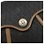 Borsa a spalla in tela a nido d'ape PVC nera e oro Auth BA7695 Christian Dior Nero D'oro - vista 14