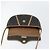 Borsa a spalla in tela a nido d'ape PVC nera e oro Auth BA7695 Christian Dior Nero D'oro - vista 15