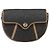 Borsa a spalla in tela a nido d'ape PVC nera e oro Auth BA7695 Christian Dior Nero D'oro - vista 2