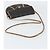 Borsa a spalla in tela a nido d'ape PVC nera e oro Auth BA7695 Christian Dior Nero D'oro - vista 7