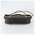 Borsa a spalla in tela a nido d'ape PVC nera e oro Auth BA7695 Christian Dior Nero D'oro - vista 9