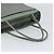 PRADA Tote Bag aus Nylon Khaki Silber authentisch bs31017 - Ansicht 7
