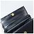 Bolsa de Ombro Salvatore Ferragamo em Couro Preto Dourado Auth 152686 - vista 15