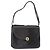 BALLY Borsa a Spalla in Pelle Nera e Oro Auth BA7813 Nero D'oro