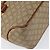 Céline Borsa a mano in tela Macadam CELINE PVC beige oro Auth gh1223 D'oro - vista 13