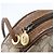 Borsa Sherry Line GG Supreme Web di GUCCI in PVC beige e oro 156 02 066 Auth BA7963 D'oro - vista 15