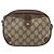 Borsa Sherry Line GG Supreme Web di GUCCI in PVC beige e oro 156 02 066 Auth BA7963 D'oro - vista 2