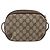 Borsa Sherry Line GG Supreme Web di GUCCI in PVC beige e oro 156 02 066 Auth BA7963 D'oro - vista 3