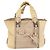 Chloé Borsa Tote in Pelle Beige Marrone Auth SW1787 - vista 2