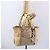 Chloé Borsa Tote in Pelle Beige Marrone Auth SW1787 - vista 22
