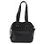 Borsa a mano Gancini in pelle nera e oro Auth SW1799 di Salvatore Ferragamo Nero D'oro - vista 3