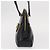 Borsa a mano Gancini in pelle nera e oro Auth SW1799 di Salvatore Ferragamo Nero D'oro - vista 4