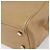 Borsa a mano in pelle Gancini Salvatore Ferragamo 2 in 1 Beige Argento Auth 150400 - vista 16