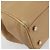 Borsa a mano in pelle Gancini Salvatore Ferragamo 2 in 1 Beige Argento Auth 150400 - vista 17