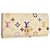 LOUIS VUITTON Monogramm Multicolor Multicles 4 Schlüsseletui Weiß M93731 Auth 151171