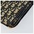 Borsa a Spalla in Tela Trotter Christian Dior Blu Navy Oro Auth 151054 D'oro - vista 15