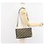 Borsa a Spalla in Tela Trotter Christian Dior Blu Navy Oro Auth 151054 D'oro - vista 21