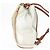 Mochila LOEWE de lona recubierta oro plata auténtica 149520 - vista 3