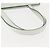 Céline Borsa Tote in pelle argento e bianco Auth 152230 - vista 8