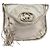 GUCCI Borsa a Spalla Intrecciata in Pelle Champagne Oro 167732 Auth BA6203