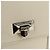 Borsa a mano in pelle Jimmy Choo Studs 2 in 1 Bianco Argento Auth 149491M - vista 20