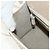 Borsa a mano in pelle Jimmy Choo Studs 2 in 1 Bianco Argento Auth 149491M - vista 26