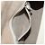 Borsa a mano in pelle Jimmy Choo Studs 2 in 1 Bianco Argento Auth 149491M - vista 28