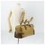 Borsa a mano LOEWE Anagram Amazonas in pelle Beige Gold Auth 151947 D'oro - vista 20