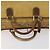 Borsa a mano LOEWE Anagram Amazonas in pelle Beige Gold Auth 151947 D'oro - vista 7