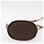 Céline Borsa a spalla circolare in tela Macadam CELINE in pelle PVC marrone oro Auth 153927 D'oro - vista 10