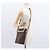Céline Borsa a spalla circolare in tela Macadam CELINE in pelle PVC marrone oro Auth 153927 D'oro - vista 22
