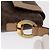 Céline Borsa a spalla circolare in tela Macadam CELINE in pelle PVC marrone oro Auth 153927 D'oro - vista 5