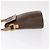 Céline Borsa a spalla circolare in tela Macadam CELINE in pelle PVC marrone oro Auth 153927 D'oro - vista 6