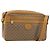 Gucci Borsa a Spalla Micro GG Supreme PVC Beige Oro 001 113 0942 Auth ep12096 D'oro
